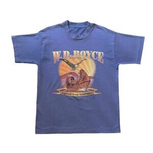 Vintage Boy Scouts W.D. Boyce Council Ingersoll Scout Reservation T-shirt